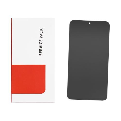 TOUCH SCREEN LCD SCHERMO ORIGINALE SERVICE PACK PER HUAWEI HONOR X8 4G 2022 BLACK CON FRAME VETRO DISPLAY H-240