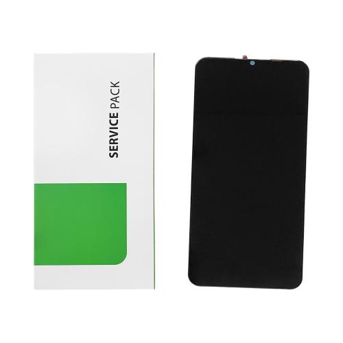 TOUCH SCREEN LCD SCHERMO ORIGINALE SERVICE PACK PER OPPO A16 / A16S 2021 BLACK CON FRAME VETRO DISPLAY O-174