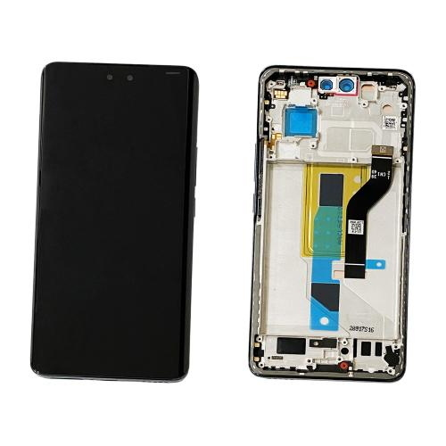 TOUCH SCREEN LCD SCHERMO ORIGINALE SERVICE PACK PER XIAOMI 13 LITE 5G 2023 BLACK VETRO DISPLAY 5600030L9S00 / 5600310L9S00