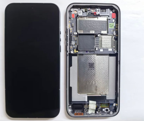 TOUCH SCREEN LCD SCHERMO ORIGINALE SERVICE PACK PER XIAOMI 17 ULTRA 5G 2025 BLACK NERO VETRO DISPLAY CON FRAME 560023000P100