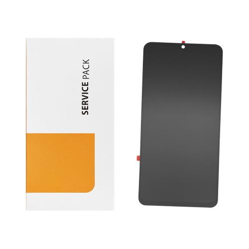 TOUCH SCREEN LCD SCHERMO ORIGINALE SERVICE PACK PER XIAOMI REDMI A5 4G / POCO C71 NERO (LONG FLEX VERSION) VETRO DISPLAY X-574
