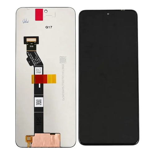 TOUCH SCREEN SCHERMO MOTOROLA MOTO G17 POWER VETRO LCD DISPLAY NERO