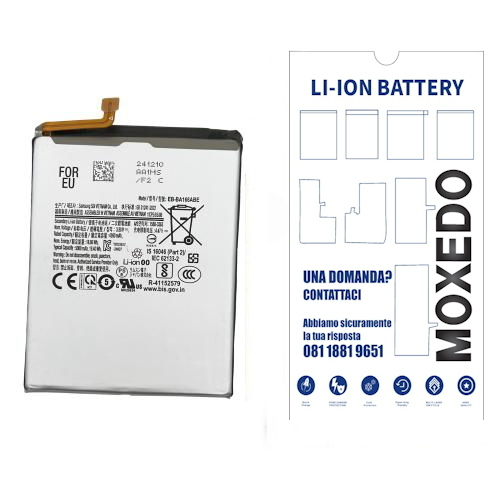 BATTERIA per Samsung Galaxy EB-BA166ABE A165F A166B A16 / A266B A26 5G / A17 4G/5G 5000mAh (OEM QUALITY)