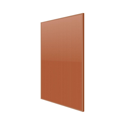 PANNELLO SOLARE 400WP EURENER MEPV COLOURED TOPCON N-TYPE BIFACCIALE - COLORE TERRACOTTA - PRODOTTO EUROPEO