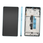 TOUCH SCREEN LCD SCHERMO ORIGINALE SERVICE PACK PER XIAOMI REDMI NOTE 14S 2025 BLU / OCEAN BLUE CON FRAME VETRO DISPLAY CON FRAME 56000100N6R00