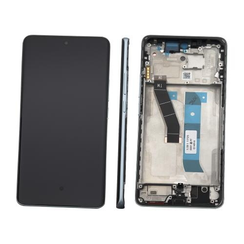 TOUCH SCREEN LCD SCHERMO ORIGINALE SERVICE PACK PER XIAOMI REDMI NOTE 15 4G 2025 2510DRA23E 2510DRA23G EU VERSION VETRO DISPLAY BLU / GLACIER BLUE CON FRAME 560003000P700