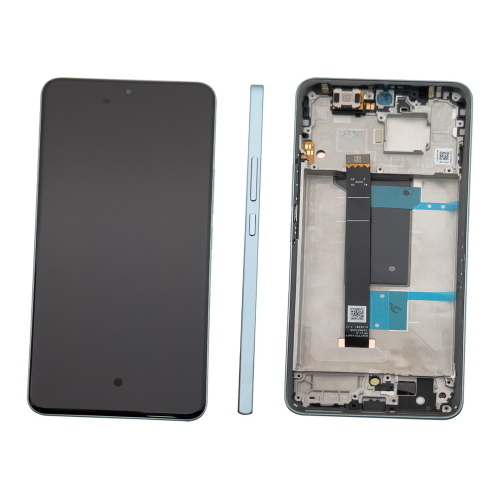 TOUCH SCREEN LCD SCHERMO ORIGINALE SERVICE PACK PER XIAOMI REDMI NOTE 15 PRO 4G 2025 BLUE VETRO DISPLAY CON FRAME 560001000P600