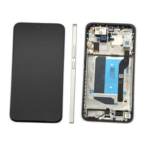 TOUCH SCREEN LCD SCHERMO ORIGINALE SERVICE PACK PER XIAOMI REDMI NOTE 15 PRO+ PLUS 5G 2510ERA8BG MARRONE / MOCHA BROWN VETRO DISPLAY CON FRAME 5600250P16U00