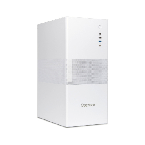 CASE ATX VULTECH VCO-A1759-B CON 1X TYPE-C 1X USB 3.0 + 1X USB 2.0 BIANCO