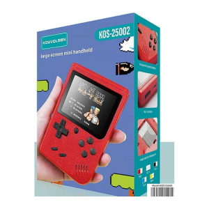 Mini console di gioco portatile 400 giochi batteria ricaricabile con uscita TV AV - KOUVOLSEN KOS-25002